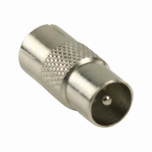 Nedis Coax Adapter | IEC (Coax) Male - IEC (Coax) Female | Metal