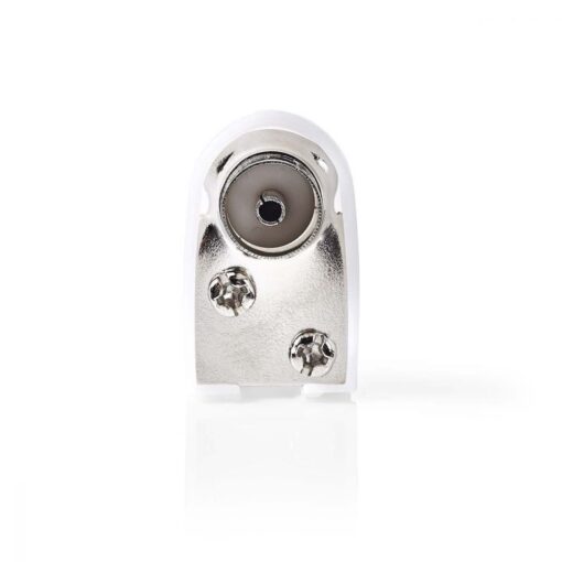 Nedis IEC (Coax)  Female Re-Wireable Connector Angled - 2 Pack