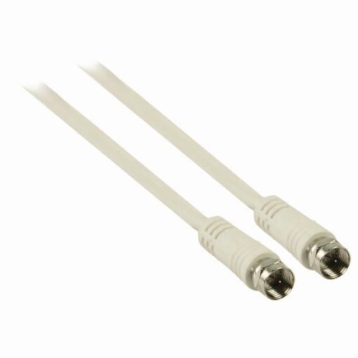 Nedis Satellite & Antenna Cable | F Male - F Male | 20 m | White