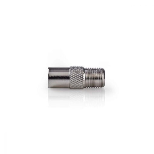 Nedis Satellite & Antenna Adapter | Coax Male - F Female | 10 pieces | Metal
