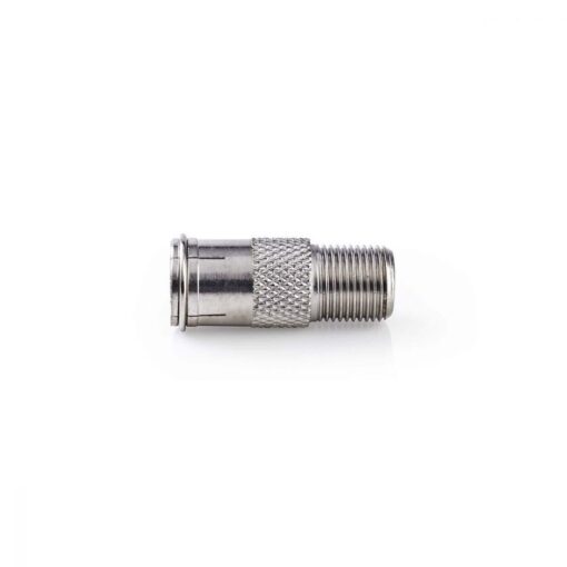 Nedis Satellite & Antenna Adapter | F-quick Male - F Female | 10 pieces | Metal