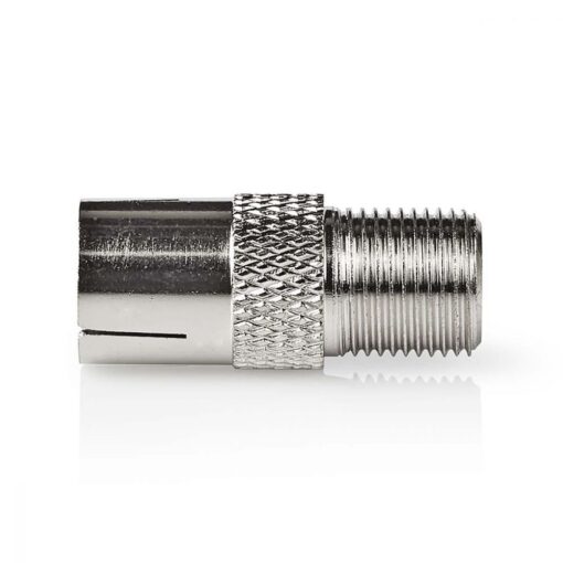Nedis Satellite & Antenna Adapter | F Female - IEC (Coax) Female | 10 Pieces | Metal