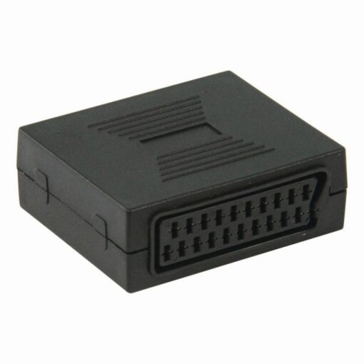 Nedis SCART Adapter | SCART Female to SCART Female | Black