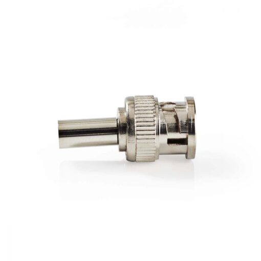 Nedis BNC Connector | Male | For 6.0mm Coaxial Cables | 25 pieces | Metal
