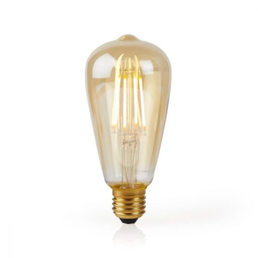 Smart Wifi E27 Screw 40W ST24 Filament Edison Light Bulb Vintage Antique - Alexa Google