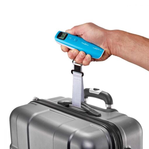 Digital Hanging Luggage Scales with Tare Function & 110 lb / 50kg Capacity