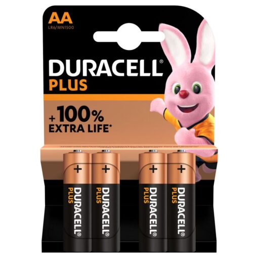 Duracell AA Plus power - 4 Pack