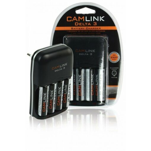 Travel Battery Charger EU | Batteries Included | AA or AAA