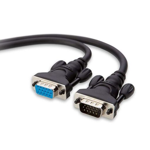 Belkin 15ft 4.5m SVGA/VGA Monitor Extension Cable Male To Female Lead Double Sheilding 15pin
