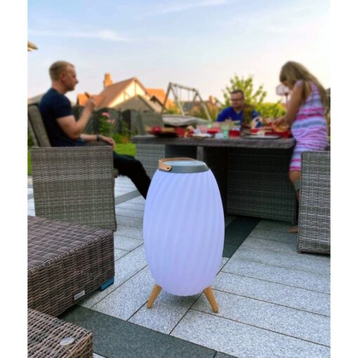 Portable LED Light with waterproof Built-In Bluetooth Speaker - Medium