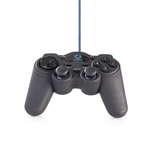 Nedis Gamepad | Force Vibration | USB Powered | Works with USB devices