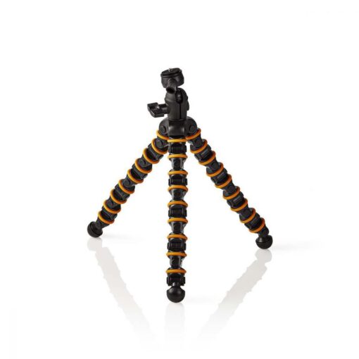 Nedis Mini Grip Flexible Tripod Max 2.5 kg 30cm | Flexible | Black / Orange