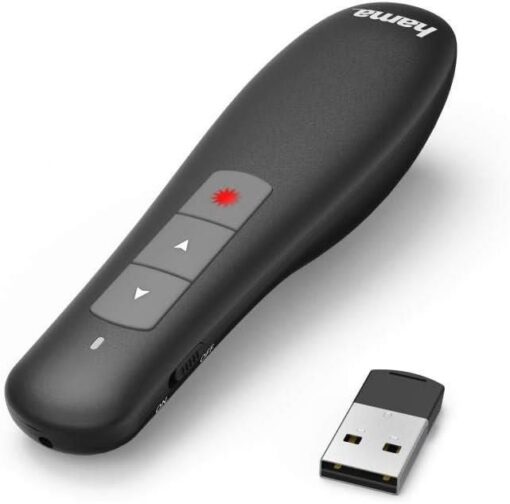 Hama "X-Pointer" Wireless USB Presenter Powerpoint Clicker Presentation Control