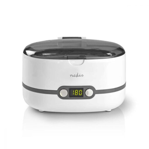 600ml Ultrasonic Cleaner Ultra Sonic Bath Jewelry Cleaning Tank Heater with Timer