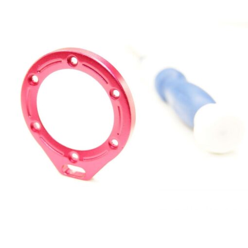Ex-Pro GoPro Hero 2 HD Lens Metal Ring Mount & Holder, inc Screwdriver - CNC Anodised Aluminium - Red