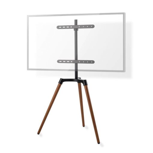 Ex-Pro TV Floor Stand, for Screen Size 50-65" Max Load 35kg, Fixed Design Bracket Tripod with 140° Rotate and Cable Management, Ma...