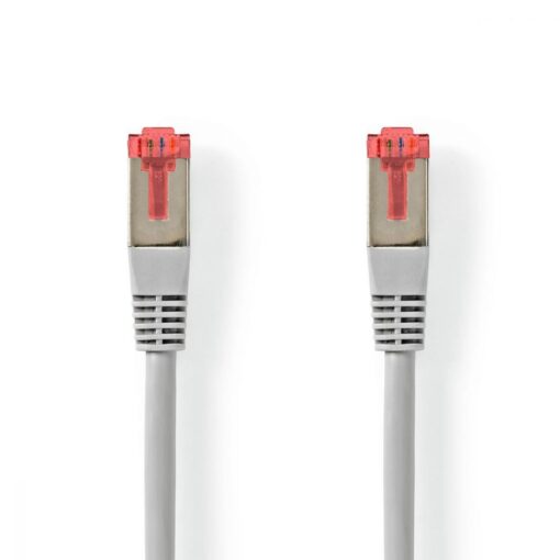 3m Netowrk LAN CAT6 Cable RJ45 Male to RJ45 Male S/FTP - Grey