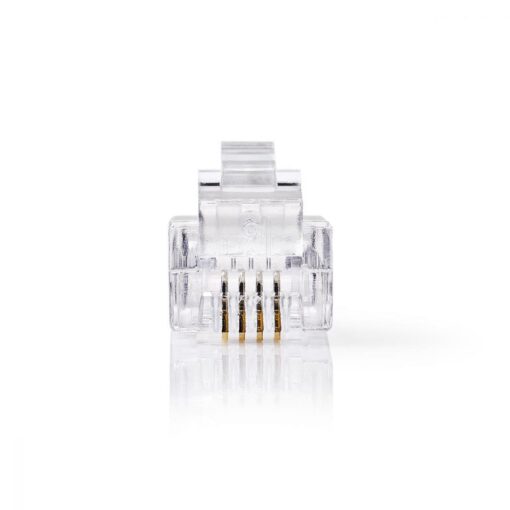Nedis Telecom Connector | RJ10 male | 10 pieces