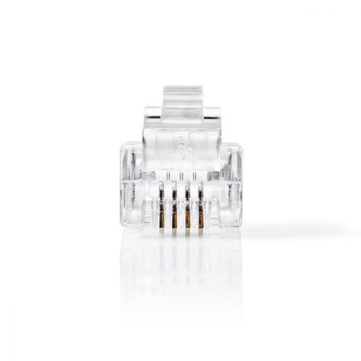Nedis Telecom Connector | RJ11 male | 10 pieces