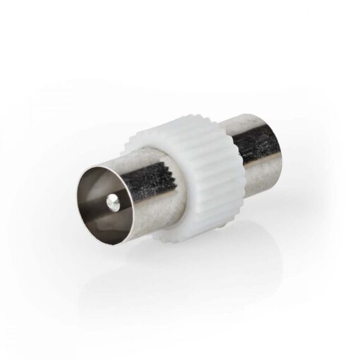 Male to Male Coaxial Socket Connector Adapter Coax Coupler TV Aerial Antenna