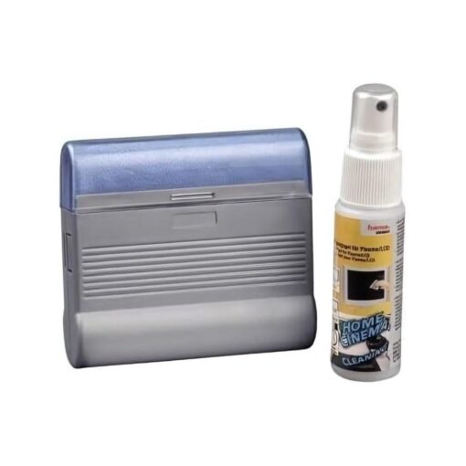Hama Wet/Dry Cleaning Cloth & Liquid Kit for Screen Laptop LCD TFT TV Camera Phone