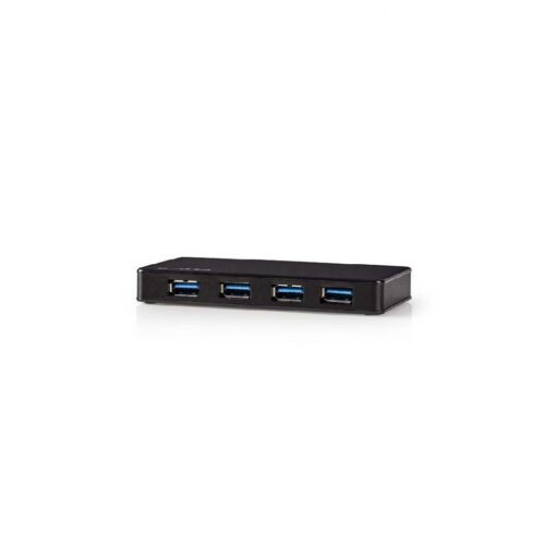 4 Ports Splitter USB 3.2 Hub with Power Adapter Included Switch For Laptop PC