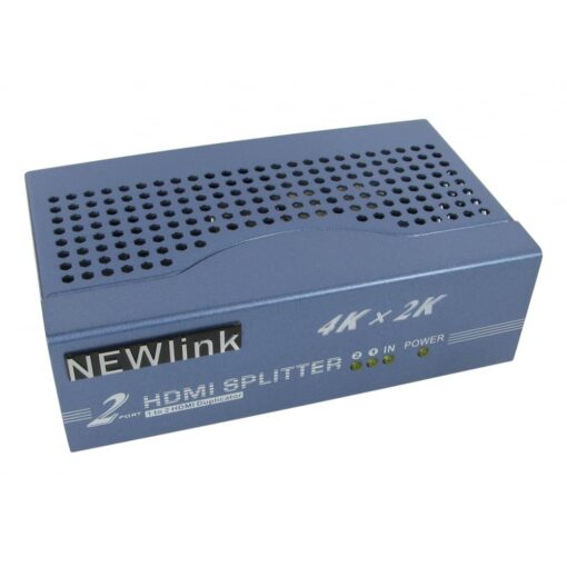 2 Port 4K HDMI Splitter 1 in 2 Out