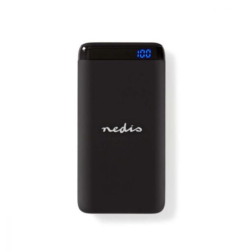 Power Bank 10000 mAh USB-A / USB-C output 3.0A | Micro USB / USB-C input | Black