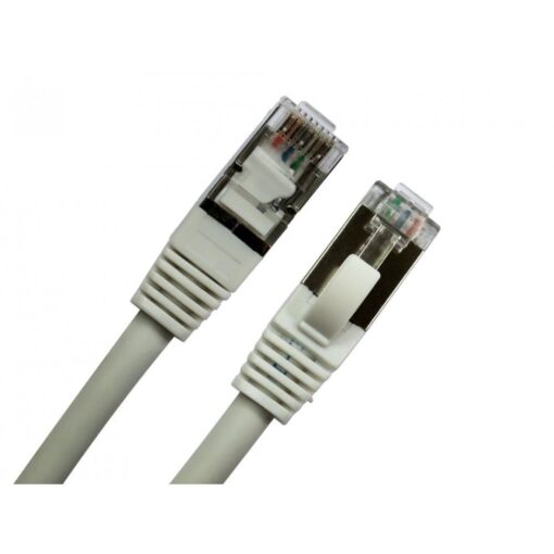 CAT8 LSZH Network Ethernet Cable 3m S/FTP High Speed 40Gbps/2000Mhz RJ45 Patch Lead - White