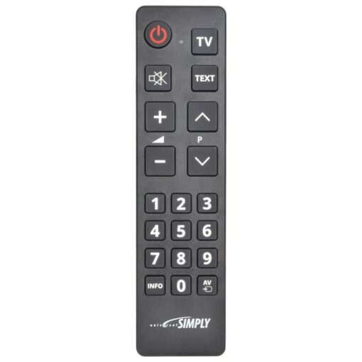 Big Button Remote Control Universal Simple Easy Read Smart TV Controller