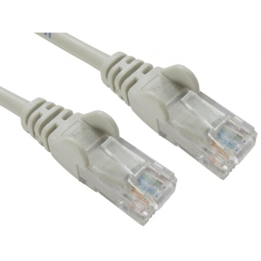 RJ45 Cat5e Network LAN Cable Ethernet Patch Lead Fast Internet 5m Grey