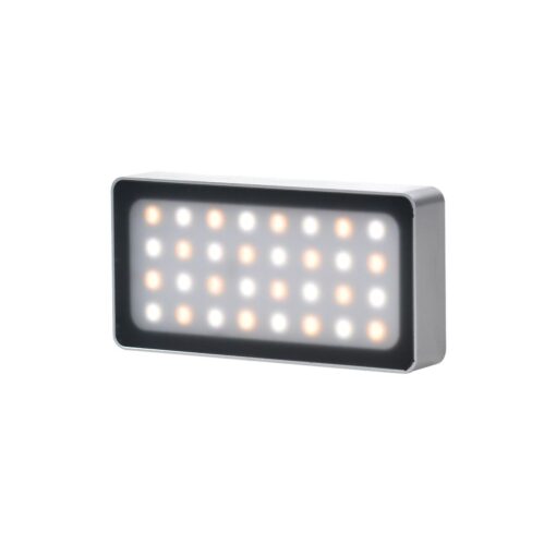 Ex-Pro Yakephoto 36 LED Mini Rechargable Video Pocket Light CRI 95+ Bi-Colour 3200K-5700K±200K with Built In 1600mAh Battery for D...
