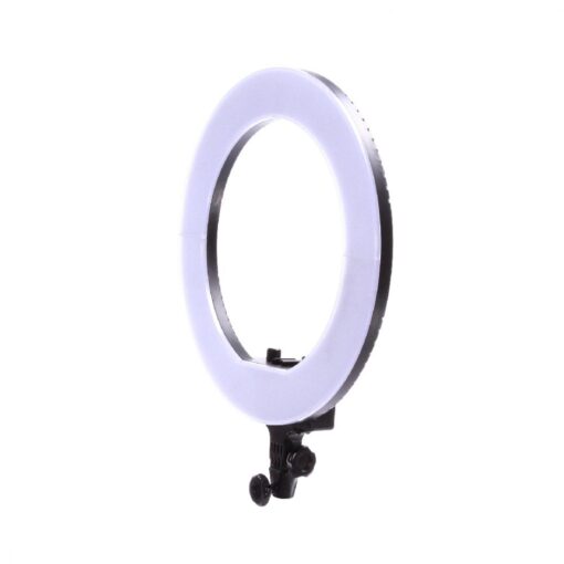 Ex-Pro Yakephoto 18" LED Ring Light Kit 48W 3200K-5700K CRI 95+ Dimmable + Carry Case and Accessories for Video Shooting Portrait...