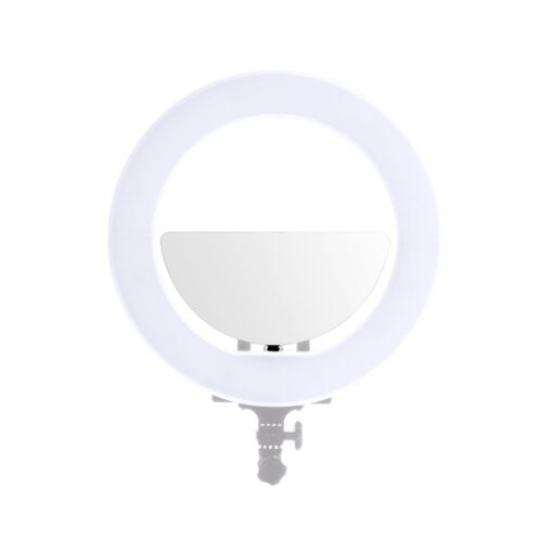 Ex-Pro Yakephoto 14" LED Ring Light Mirror for Video Shooting Portrait Photography