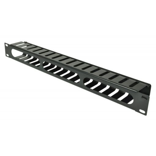 1U Cable Tidy Management Channel Shelf Guide Bar for 19" Server Rack Mount Cabinet