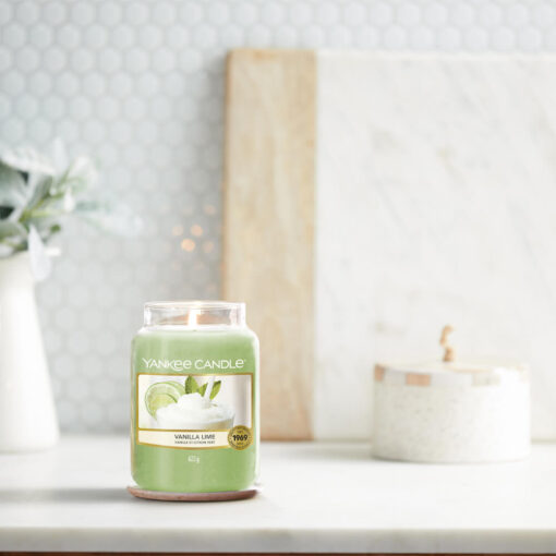 Yankee Candle Vanilla Lime Candle - Image 2