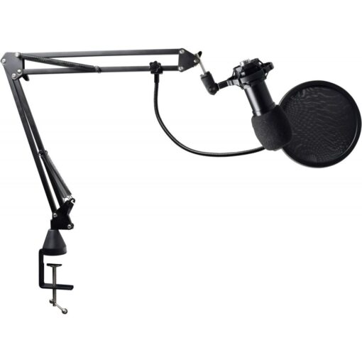 Citronic USB Streaming Podcast PC Microphone Studio Cardioid Condenser Mic Kit