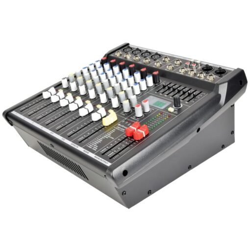 Citronic CSP Series Compact Powered Mixer With Built In Effects - 8 inputs 400W