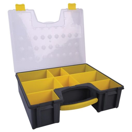 8 Section Removable Storage Organiser Compartment Tool Box Nail Case Craft Bead