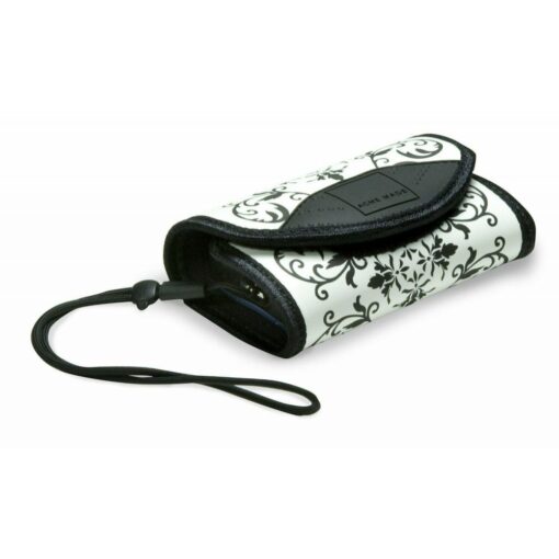 Digital Compact Camera Case soft WRAP UP CASE fast access protection - White