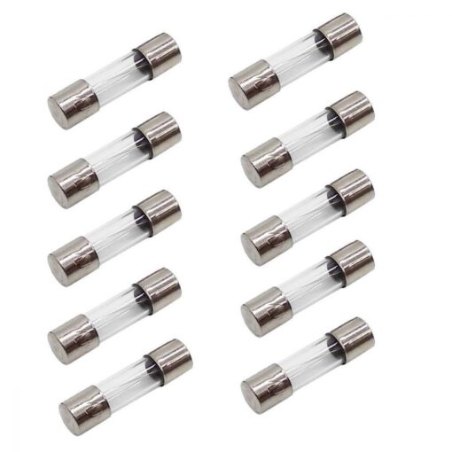 10 x 1.6A 250v Fast Quick Blow 20mm x 5mm Glass Fuses