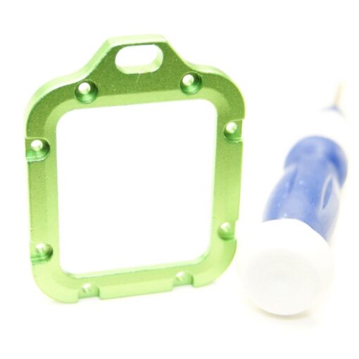 Ex-Pro GoPro Hero 3, 3+, 4 Lens Metal Ring Mount & Holder, inc Screwdriver - CNC Anodised Aluminium - Green