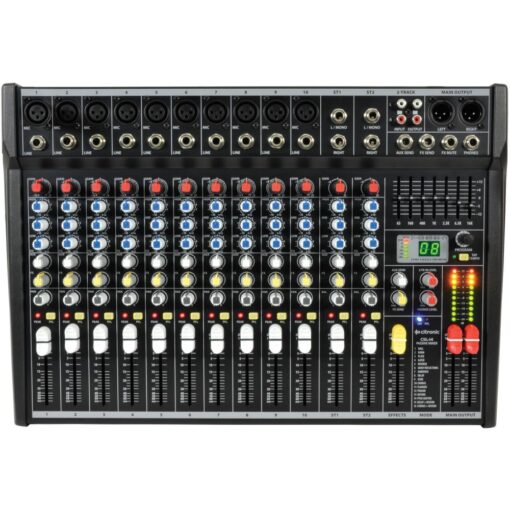 Citronic CSL-14 Compact Mixing Consoles with Effects 14 Inputs