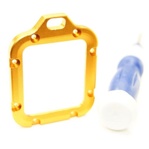 Ex-Pro GoPro Hero 3, 3+, 4 Lens Metal Ring Mount & Holder, inc Screwdriver - CNC Anodised Aluminium - Gold