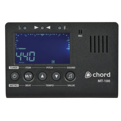Chord MT-100 Digital Metronome Tuner Pitch Pendulum Guitar Violin