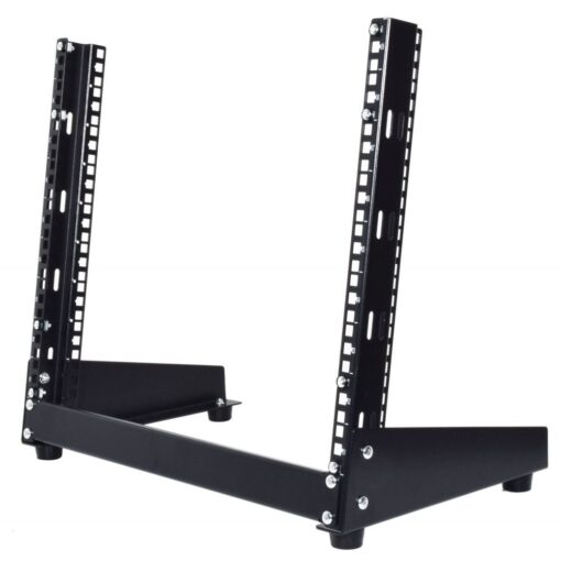 19" Open Framed Desk Top Rack Mount For AV, Media, IT, Data Equipment 9U