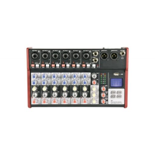 Citronic CSM-8 Compact Mixers With USB / Bluetooth Digital FX Mixing Desk Studio