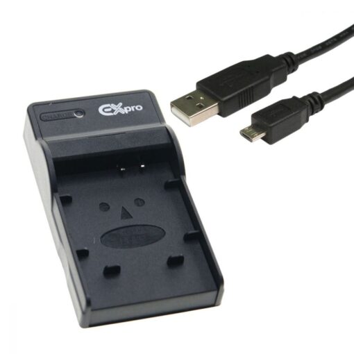 Ex-Pro EZi-Power USB Charger with USB Cable for Pentax DLi88 D-Li88 Optio H90 P70 P80 W90 WS80