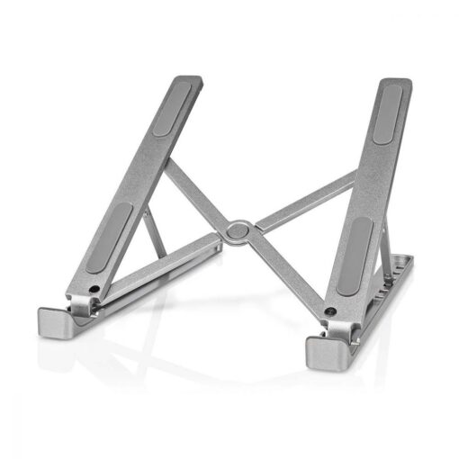 Adjustable Aluminium Laptop Stand Tablet Holder Desk Riser for Notebook Macbook to 17"