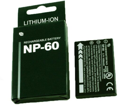 Rechargeable Lithium Ion Fuji Film Battery NP-60